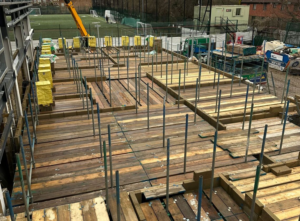High-Volume Internal & External Scaffolding