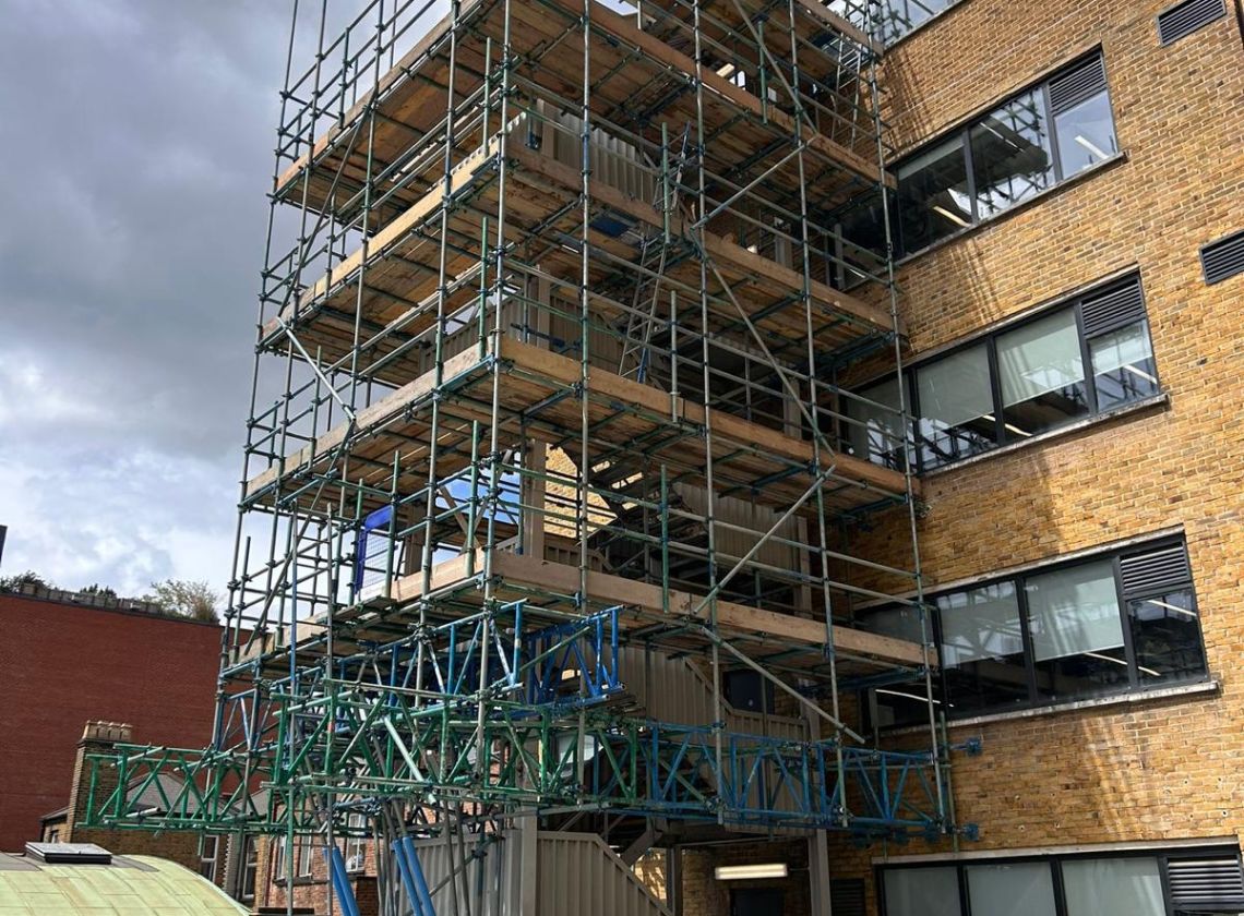 Bespoke Cantilevered Engineering and Gallows Brackets