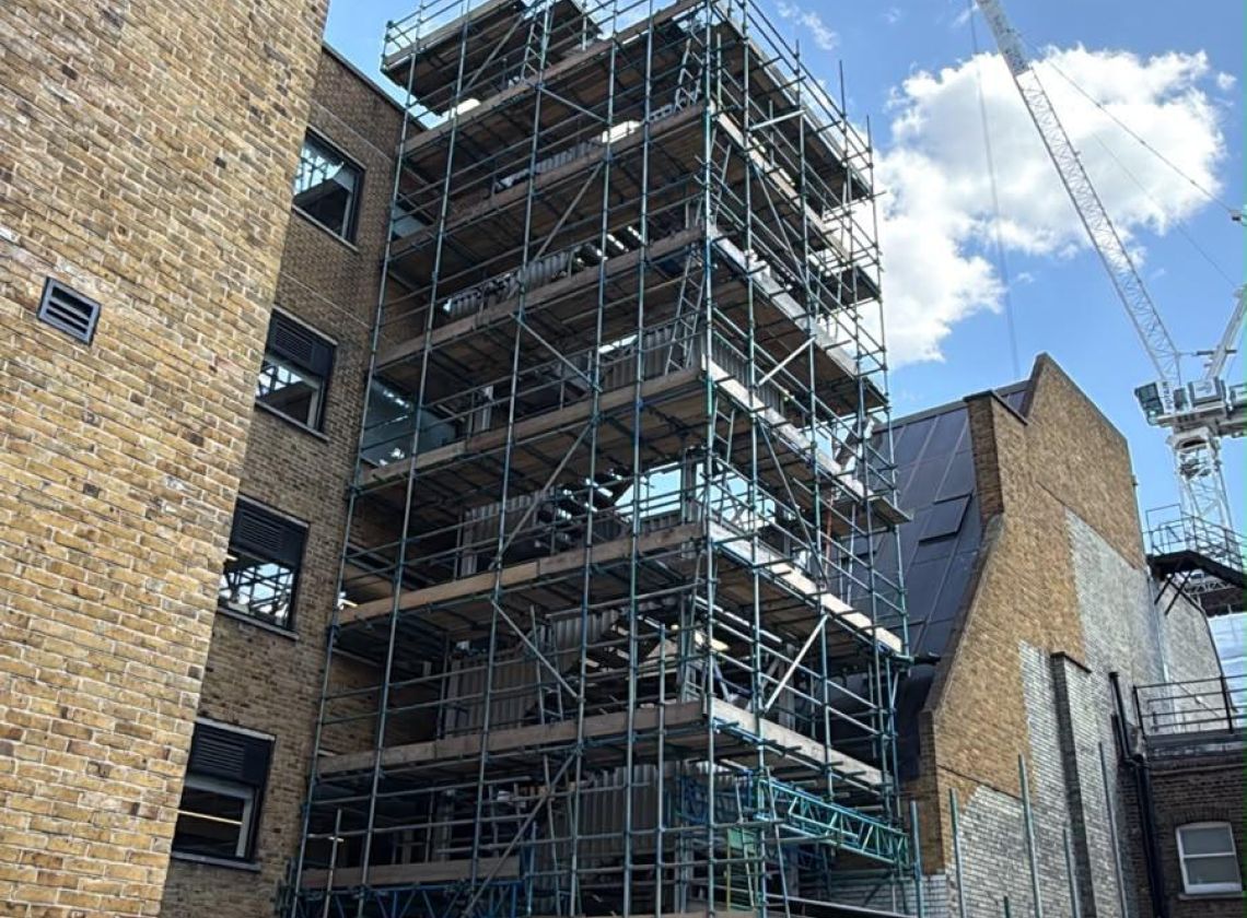 Complex Access Scaffolding at Regent Street