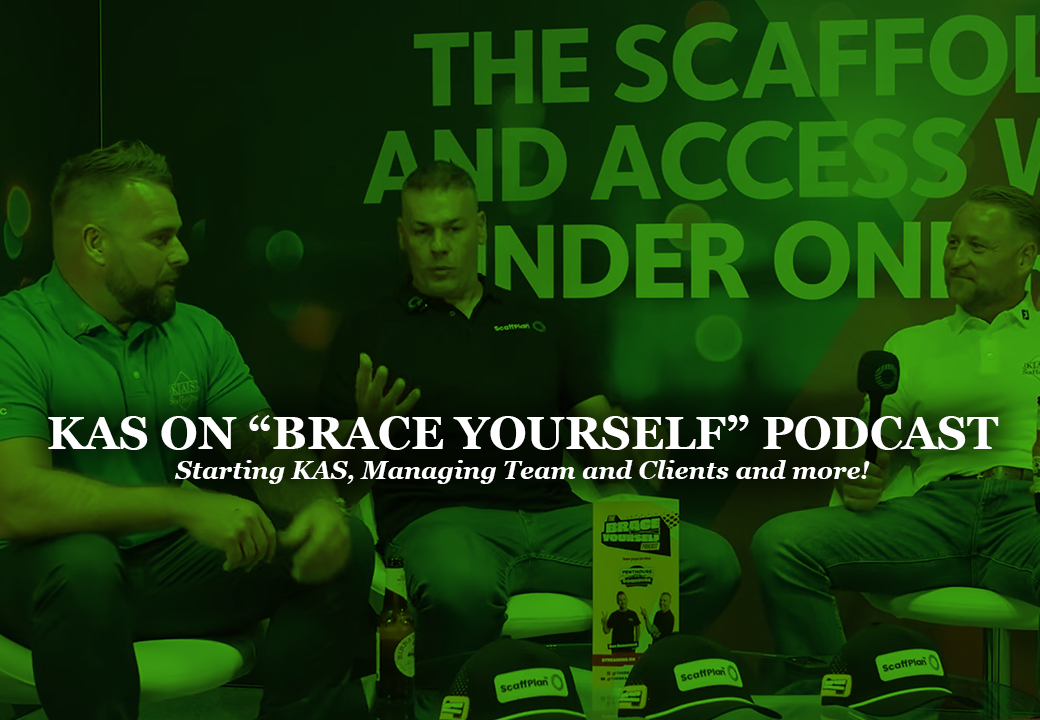 Building the Framework: KAS Scaffolding Directors Adam & Shane Guest Star on the ‘Brace Yourself’ Podcast