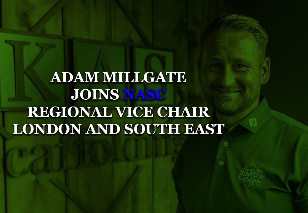 Adam Millgate Appointed NASC Regional Vice Chair!
