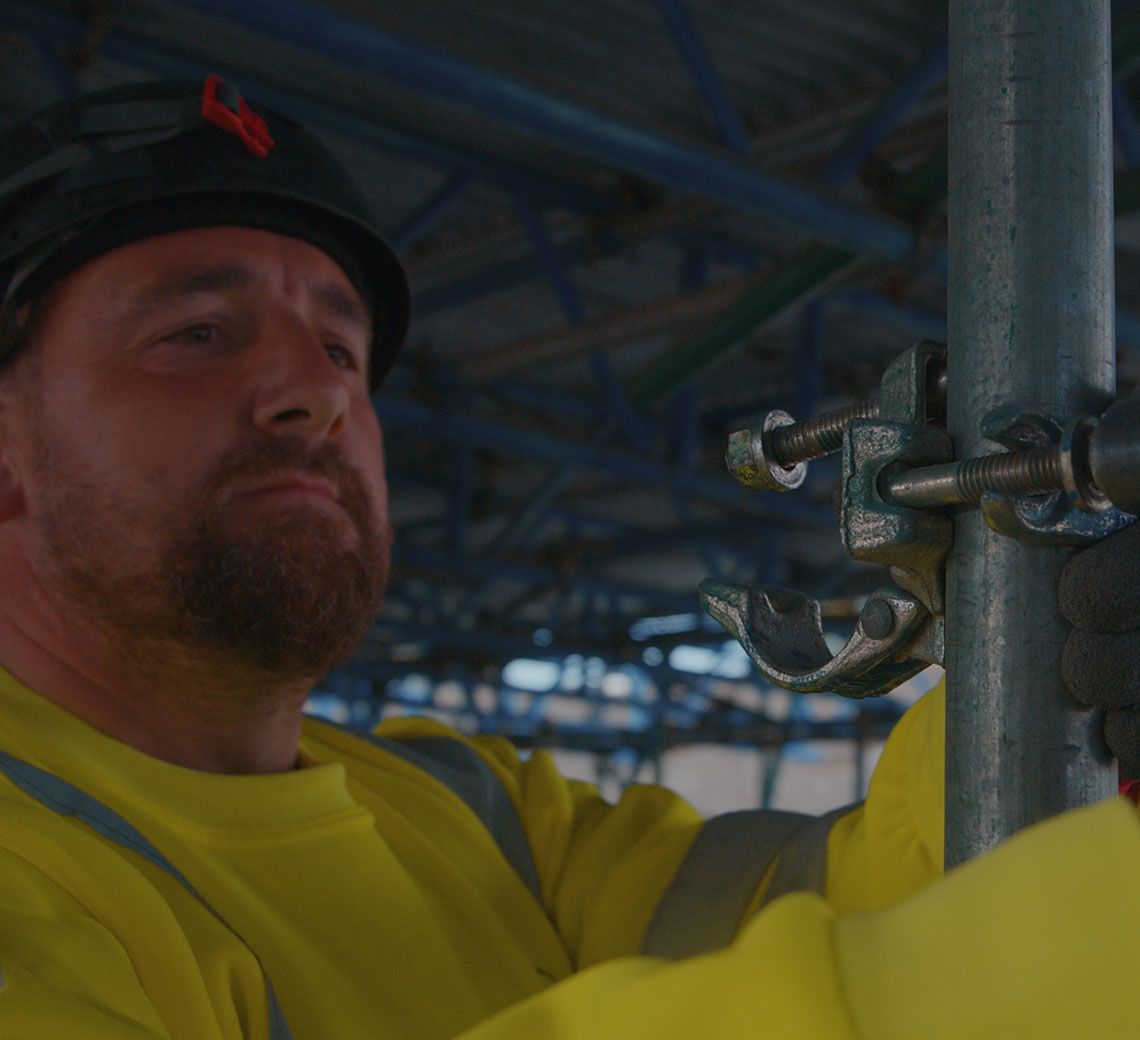 Scaffolding in London